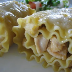 Chicken Lasagne Rolls