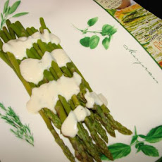 Asparagus With Mustard Dill Sauce