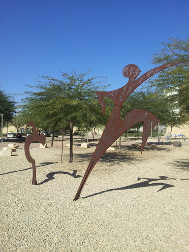 Spring for the Negev Sculpture