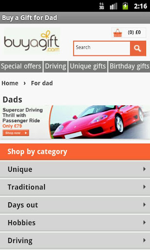 Buy a Gift for DAD UK