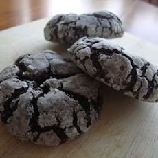 Chocolate Crinkle Cookies with Grapefruit and Star Anise