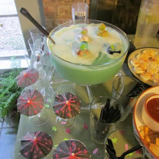 Baby Shower Blue Cloud Punch