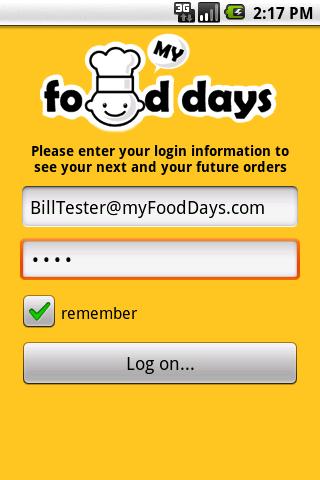 myFoodDays