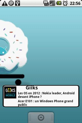 Widget du site Giiks