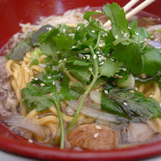 Salad of Lamb Noodles and Peanuts