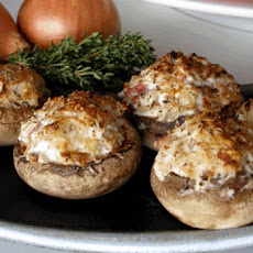 Low Calorie Stuffed Mushrooms