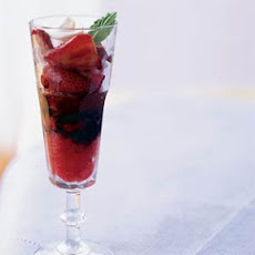 Strawberry Parfait with Fresh Normandy Cream