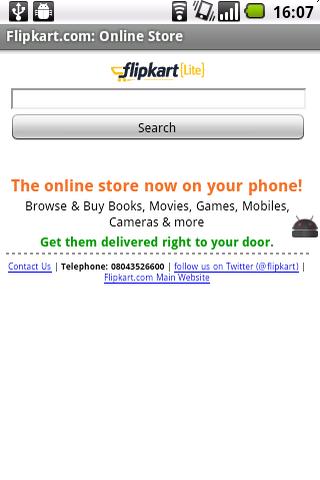 Flipkart India Browser