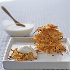 Carrot-and-Potato Latkes