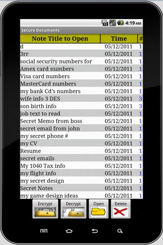 【免費工具App】Secure Documents-APP點子