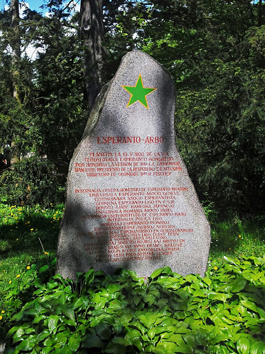 Pomník esperantského kon