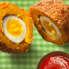Kabocha Squash Scotch Eggs Recipe