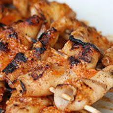 Spicy Grilled Calamari