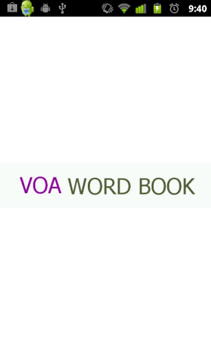 VOA WORD BOOK