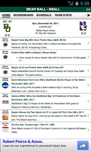 Baylor Football Basketball