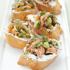 Smoked Salmon Crostini