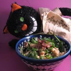 Chickpea, Bacon and Butter Bean Salad