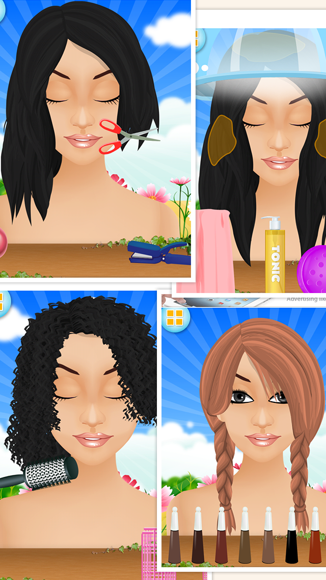 Android application Fairy Salon Lite screenshort