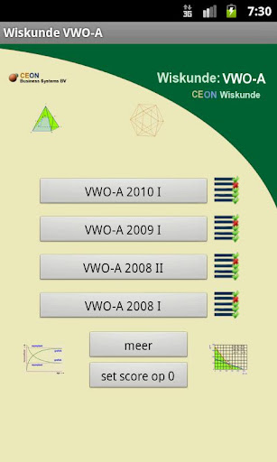 Wiskunde Examens VWO-A