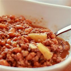 Pineapple Baked Beans