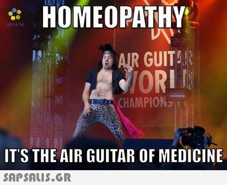 HOMEOPATHY REAVM AIR GUITA HAMPION IT S THE AIR GUITAR OF MEDICINE 