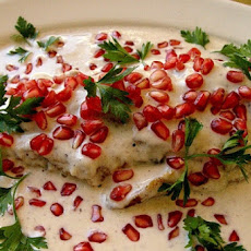 Chilies En Nogada for Mexican Independence Day