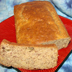 Banana Nut Bread With Yogurt and Whole Wheat Flour