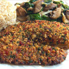Tortilla Crusted Tilapia