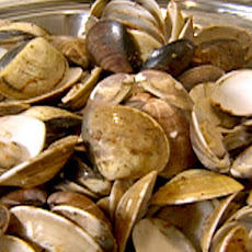 Manila Clams in Garlic and Beer