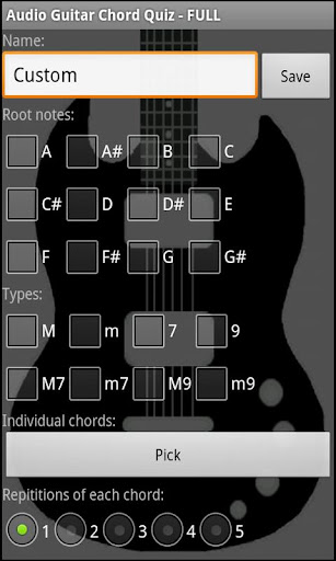 【免費音樂App】Audio Guitar Chord Quiz - FREE-APP點子