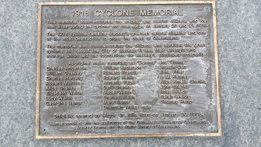 Cyclone Memorial 1918