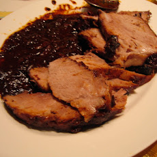 Barbecue Glazed Pork Shoulder Butt & Beer