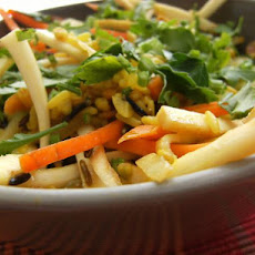 Spring Carrots With Yellow Rice