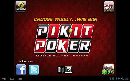 Pocket Pik-It Poker