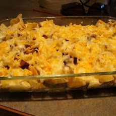 Tostito Scooper Meat and Cheese Hot Dish