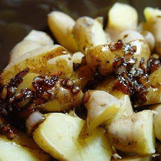 New Potatoes With Balsamic and Shallot Butter