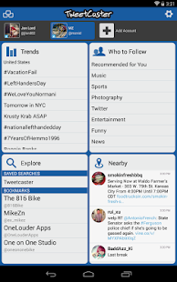 TweetCaster Pro for Twitter Screenshot