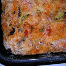 Savory Shrimp  and Couscous Pie