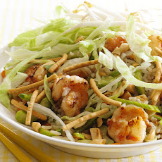 Asian Rice Salad With Shrimp