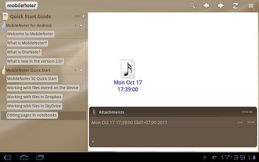 【免費生產應用App】MobileNoter SE HD for Tablet-APP點子