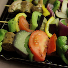 Sausage Antipasto Skewers