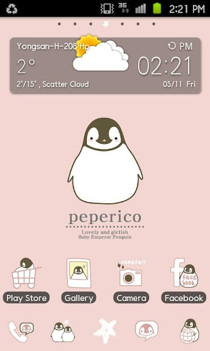 Peperico GO Launcher theme EX