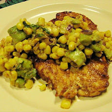 Taco Chicken With Corn Salsa