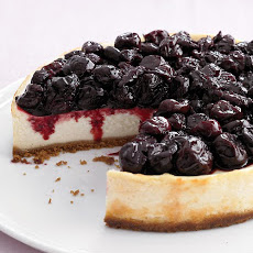 Light Cherry Cheesecake