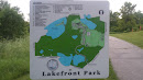 Lakefront Park Sign