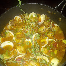 Spanish Clams with Chorizo