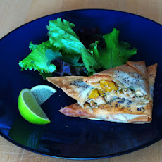 Chicken Mango Samosas