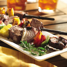Grilled Beef and Vegetable Kabobs