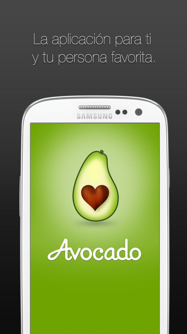 Android application Avocado - Chat for Couples screenshort