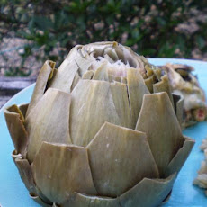 Artichokes Steamed in the Microwave